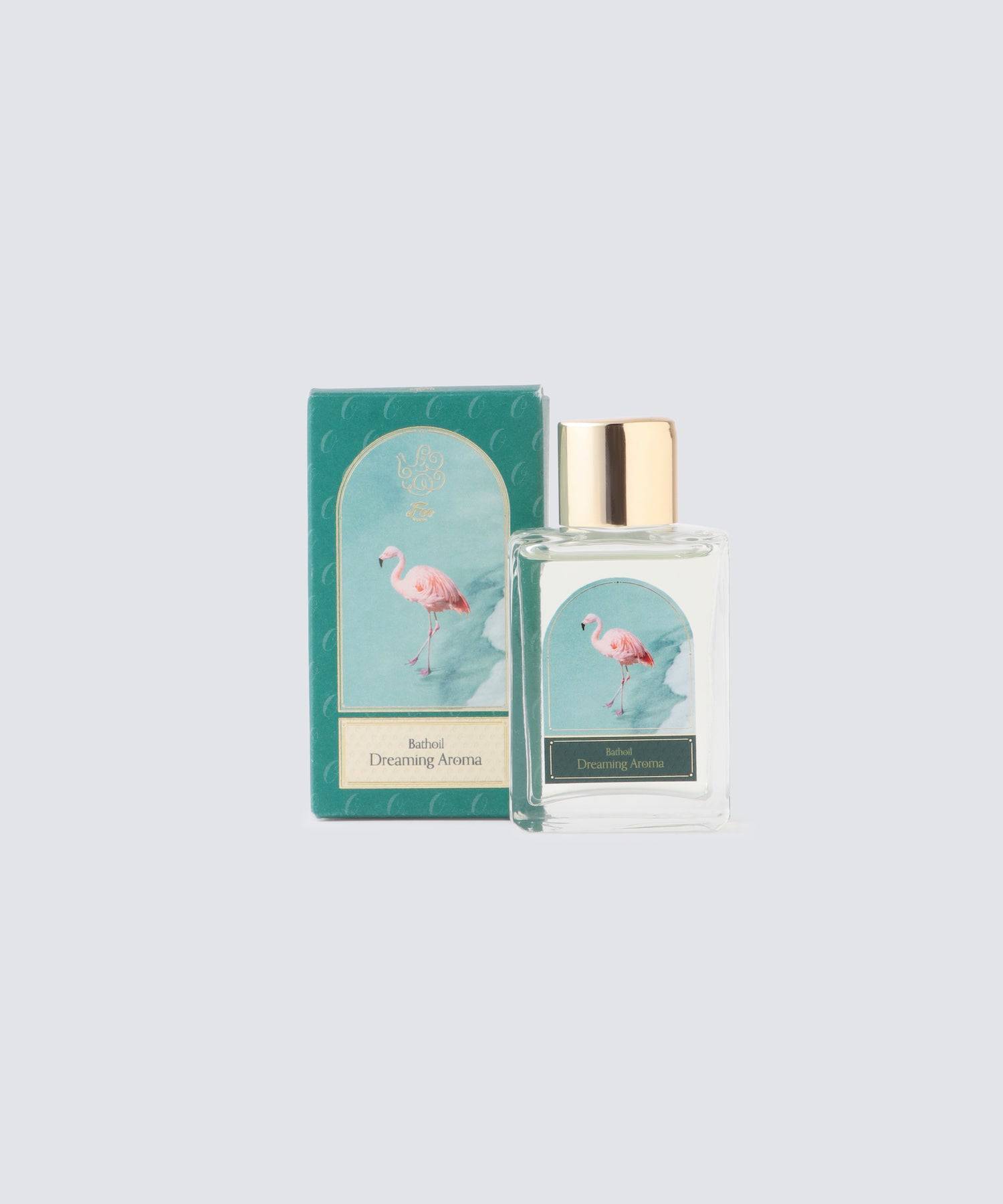 オーガニックコットン フェイスタオル&Foo Tokyo バスオイル Dreaming Aroma 1本 ギフトセット - Foo Tokyo (フートウキョウ)