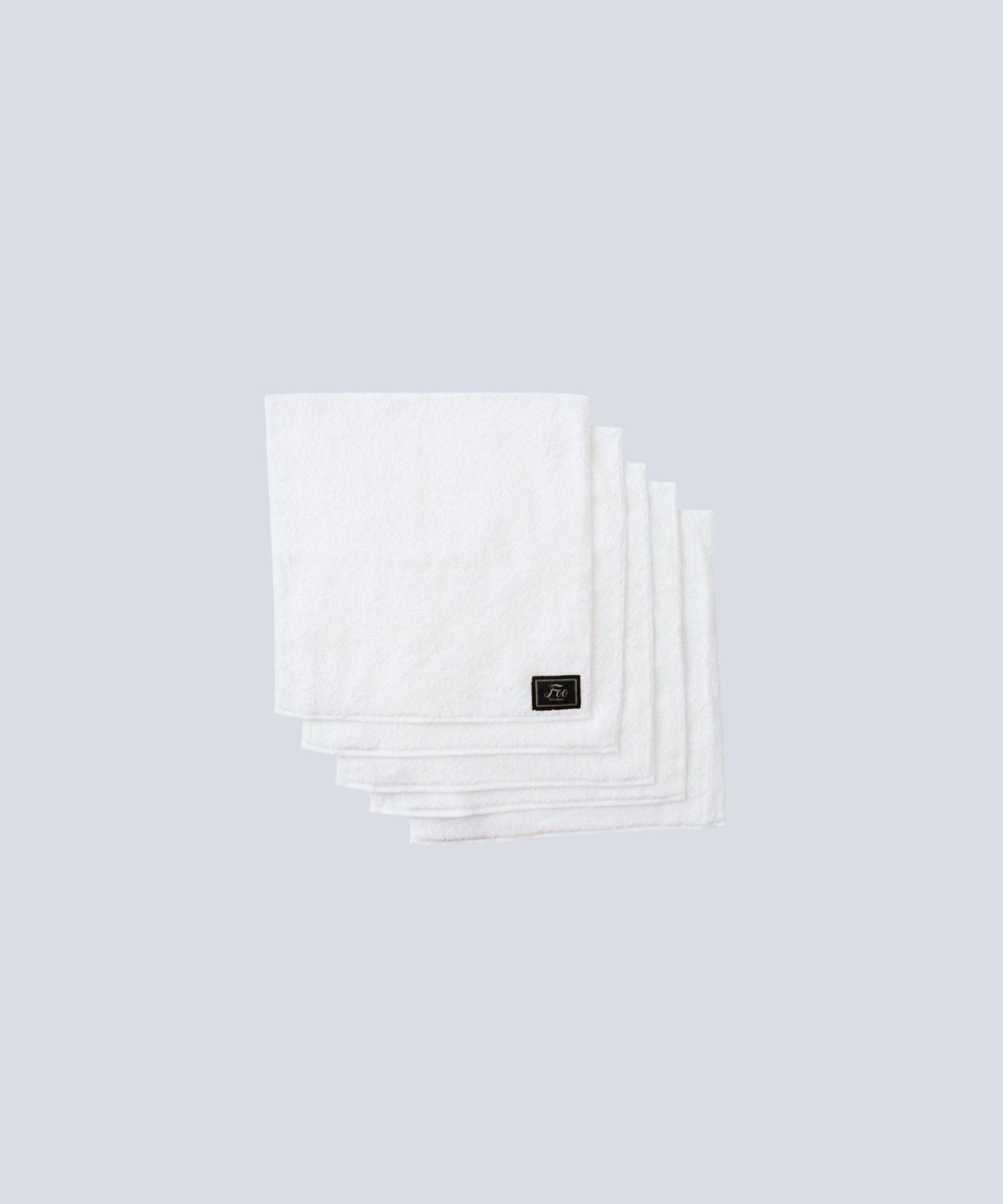 【お徳用】オーガニックコットン ミニハンドタオル 5セット(20%オフ)