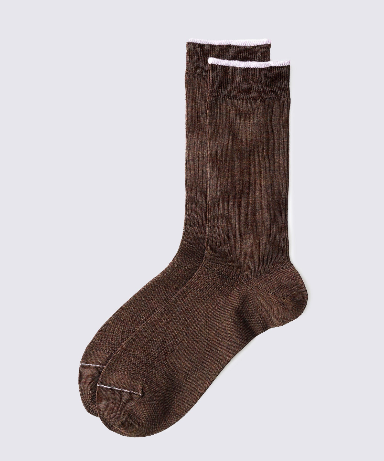 シルクソックス ブラウン(22.5cm-24.5cm) - Foo Tokyo フートウキョウ