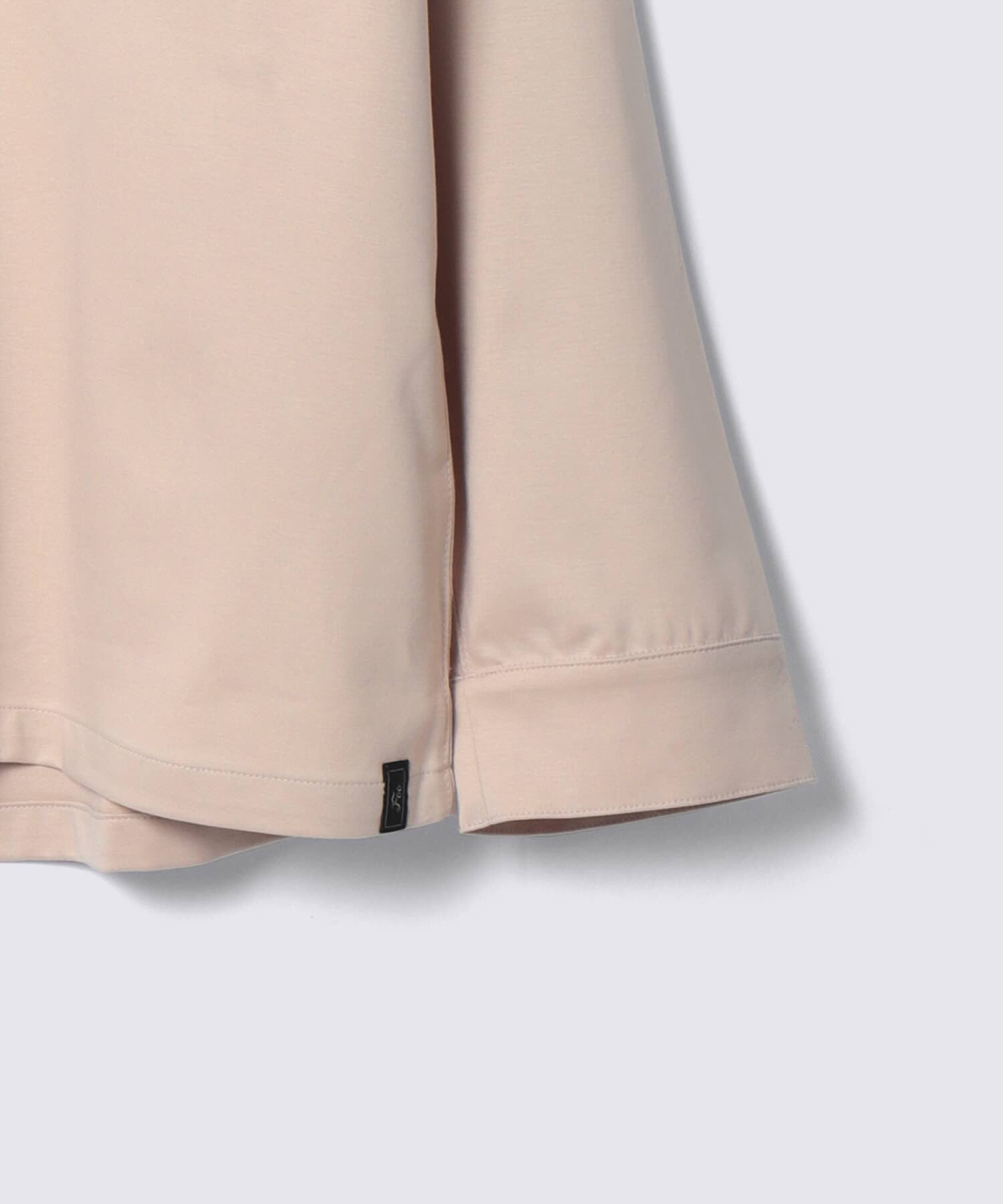 【セットアップ】シルキーコットンパジャマ シャンパンベージュ
