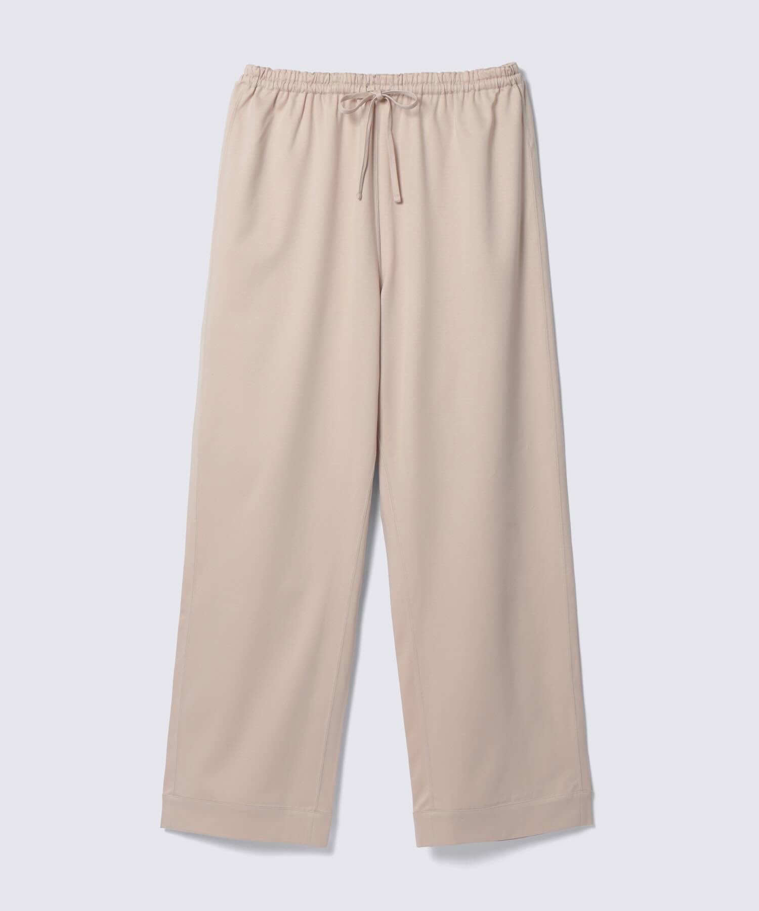 【セットアップ】シルキーコットンパジャマ シャンパンベージュ